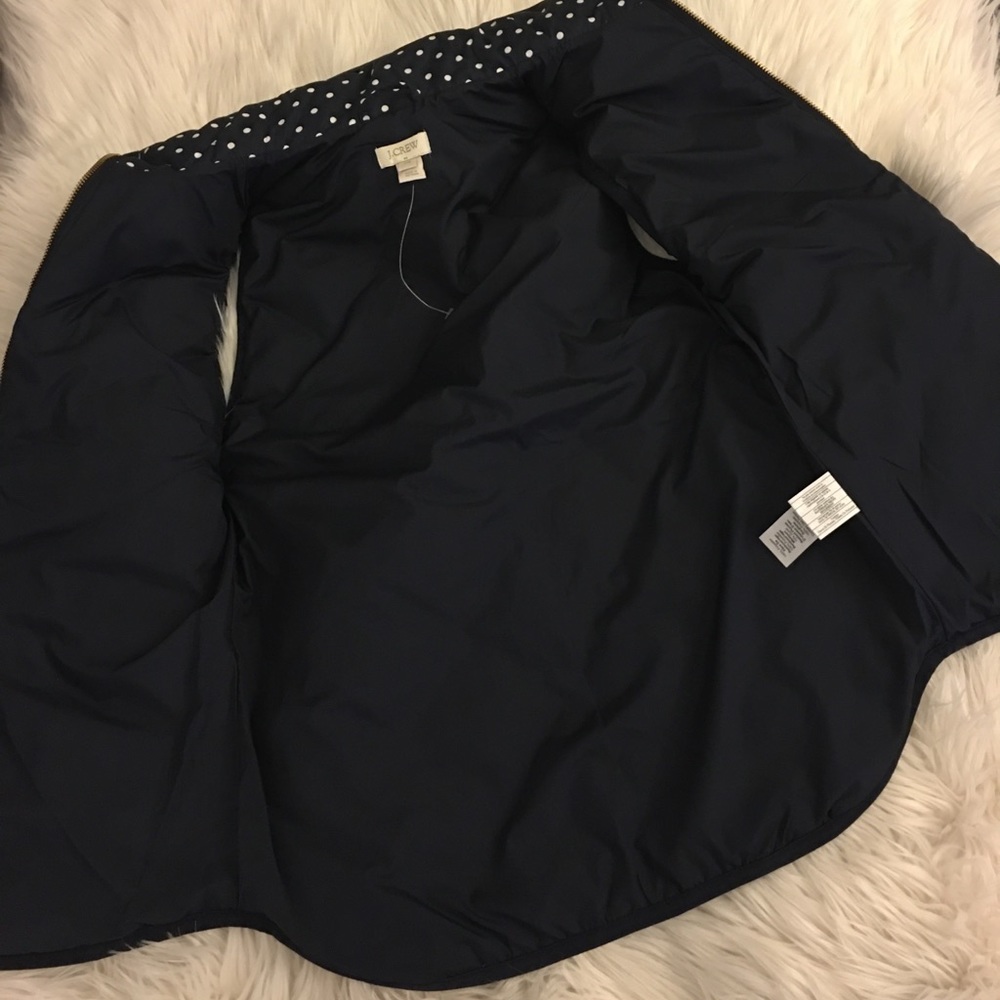 J. Crew | polka dot | excursion | quilted vest - Picture 12 of 13